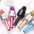Wireless Karaoke Microphone with Bluetooth Speaker