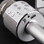 Wireless Karaoke Microphone with Bluetooth Speaker