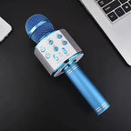Wireless Karaoke Microphone with Bluetooth Speaker