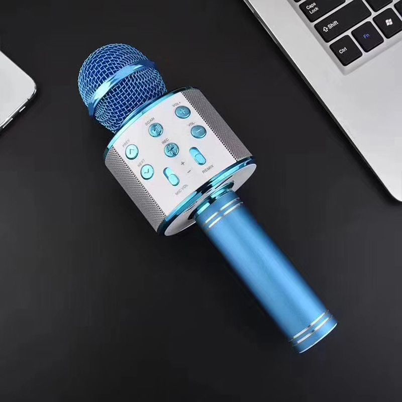 Wireless Karaoke Microphone with Bluetooth Speaker