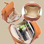 Vintage Mini Crossbody Bag with RFID Protection
