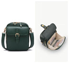 Vintage Mini Crossbody Bag with RFID Protection