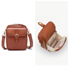 Vintage Mini Crossbody Bag with RFID Protection