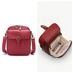Vintage Mini Crossbody Bag with RFID Protection