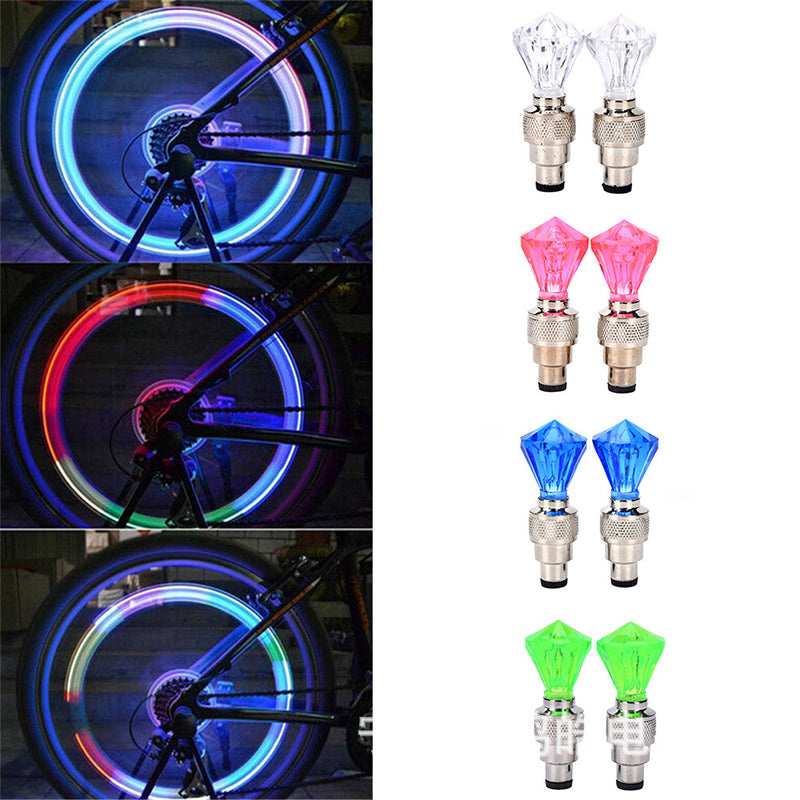 LED-Ventilkappen Motorrad – Wasserdicht mit Bewegungssensor