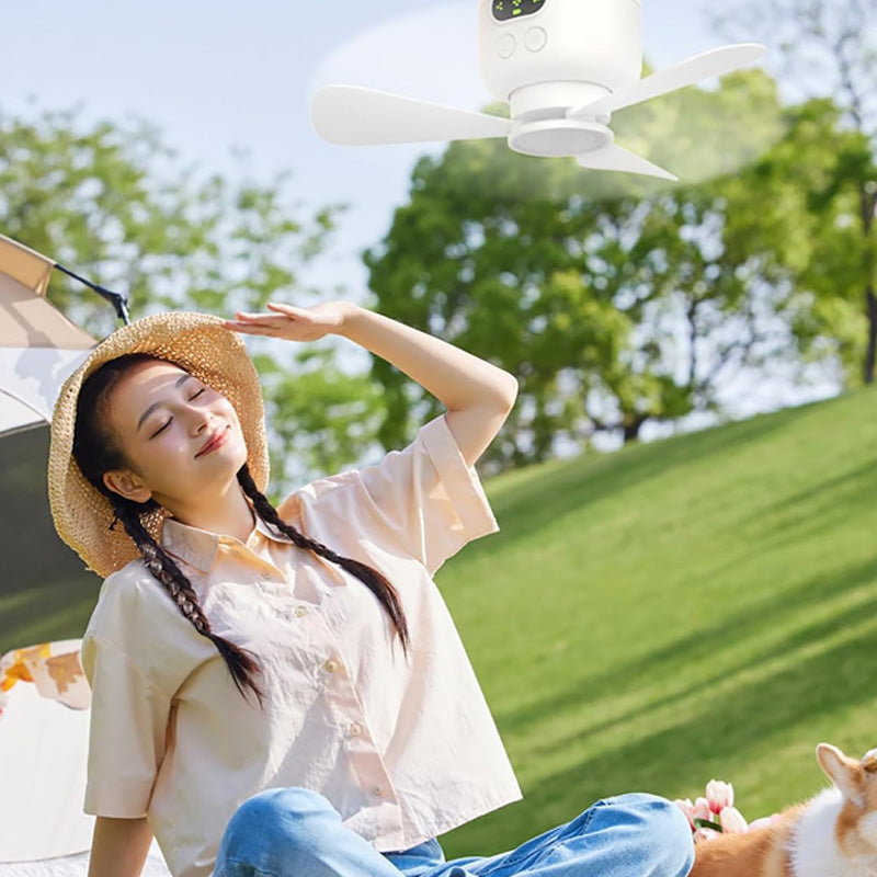 Deckenventilator mit LED-Licht und Fernbedienung
