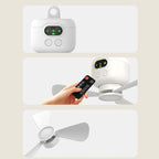 Deckenventilator mit LED-Licht und Fernbedienung