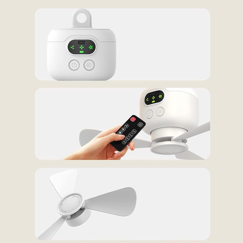 Deckenventilator mit LED-Licht und Fernbedienung
