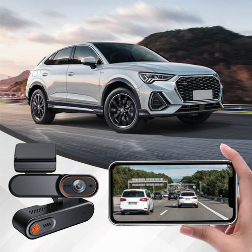 Dashcam 4G mit Front- und Innenraumkamera – HD-Aufnahme