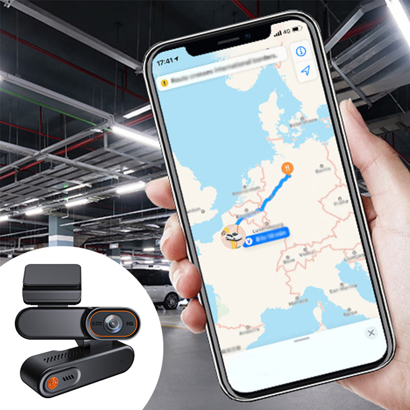 Dashcam 4G mit Front- und Innenraumkamera – HD-Aufnahme