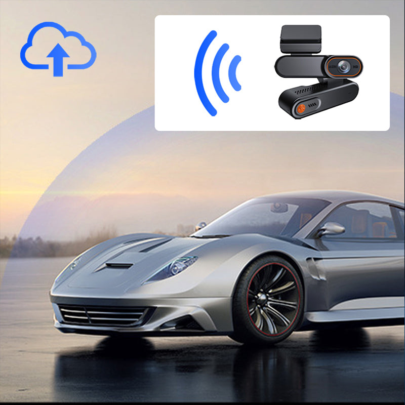 Dashcam 4G mit Front- und Innenraumkamera – HD-Aufnahme