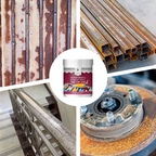 Rostumwandler mit Metallicfarbe – Rostschutz und Farbe