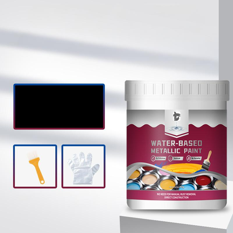 Rostumwandler mit Metallicfarbe – Rostschutz und Farbe