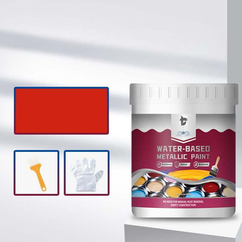 Rostumwandler mit Metallicfarbe – Rostschutz und Farbe