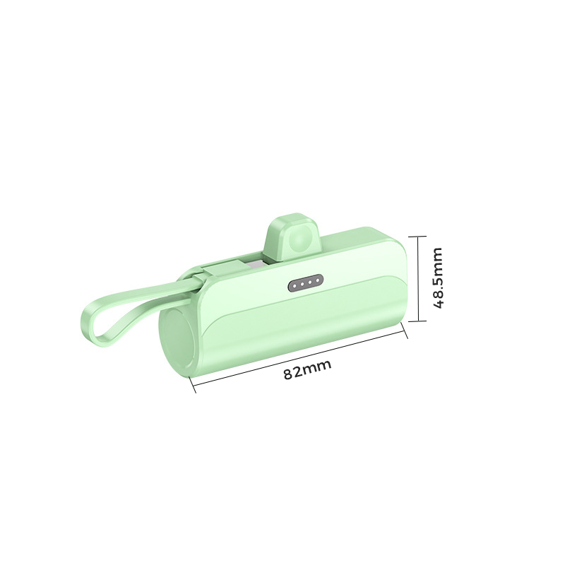 Power bank with integrated cables 10000 mAh