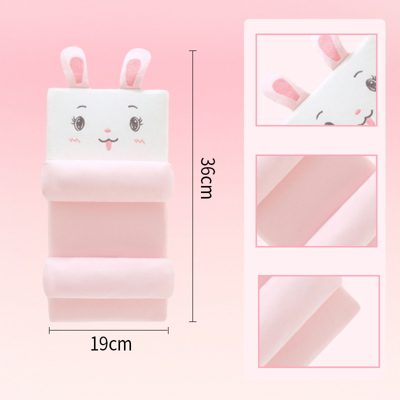 Ergonomic breathable baby pillow with hollow zone design