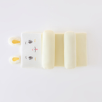 Ergonomic breathable baby pillow with hollow zone design