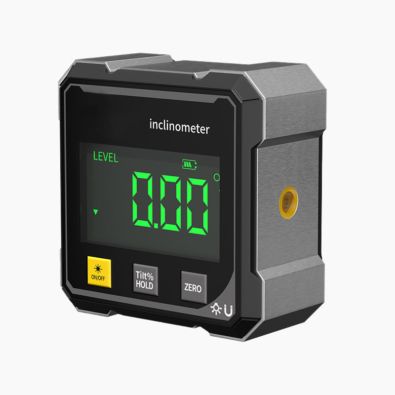 Digital Angle Meter with Magnet and Level Function