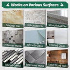 Universal Nail-Free Mounting Adhesive – No Drilling, No Damage - Set of 2