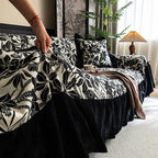 Universal Sofa Cover with Floral Pattern – Complete Protection