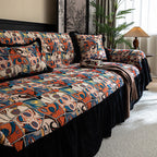 Universal Sofa Cover with Floral Pattern – Complete Protection