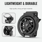 Foldable bicycle bottle holder with theft protection