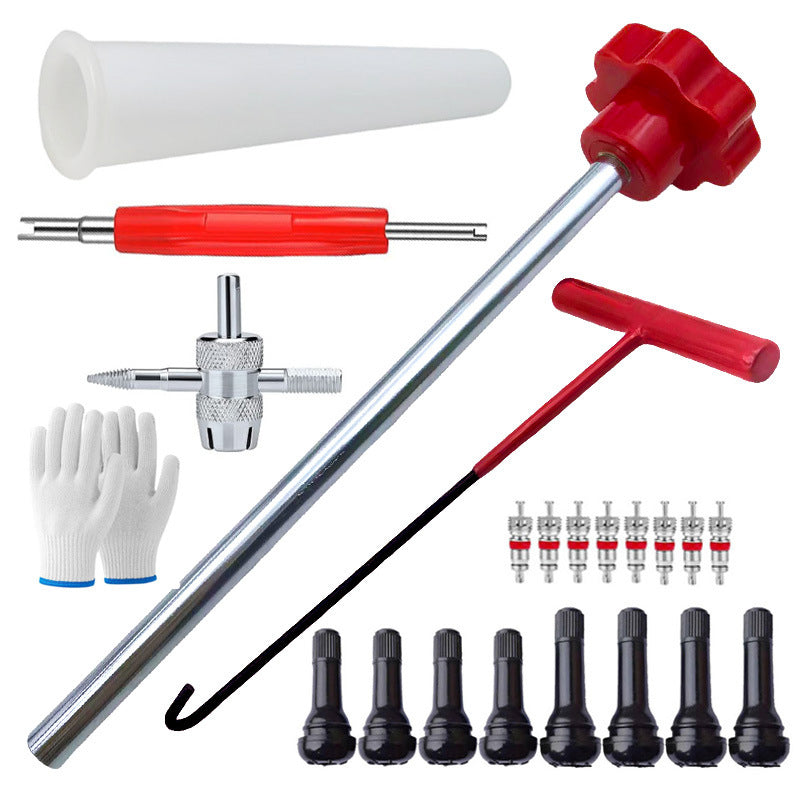 Ventilwerkzeug-Set für Reifen - Schneller Ventilwechsel