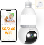 Überwachungskamera Glühbirne 4MP WiFi mit Nachtsicht