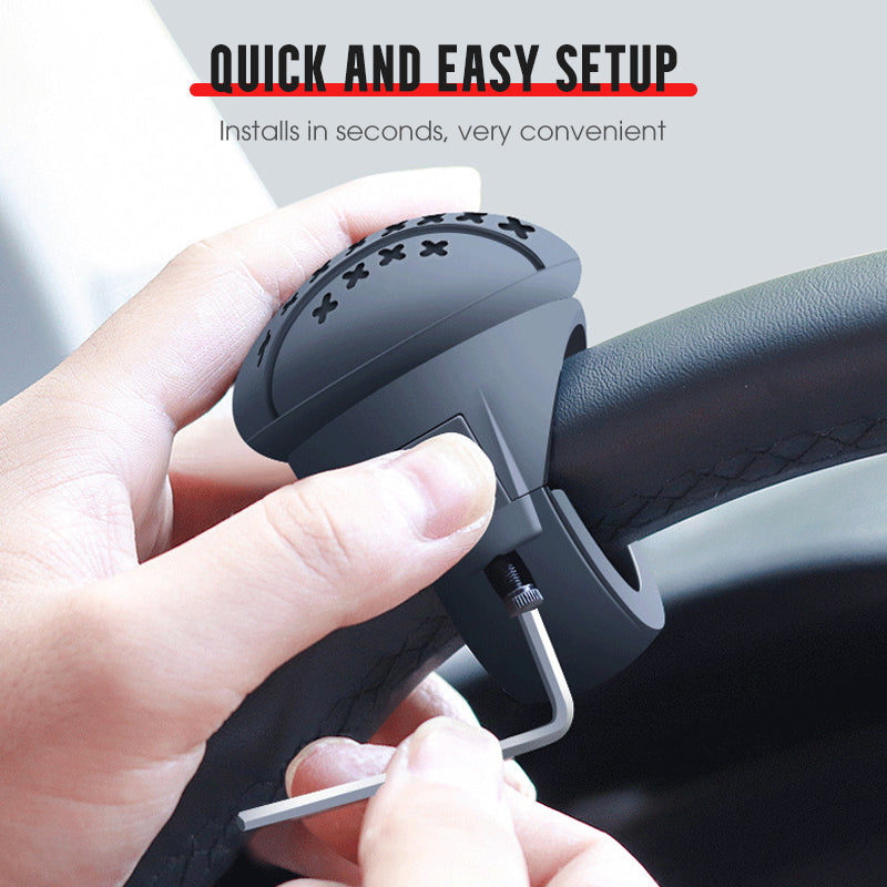Lenkradknauf Silikon – Ergonomische Lenkhilfe für einfaches Einhandlenken