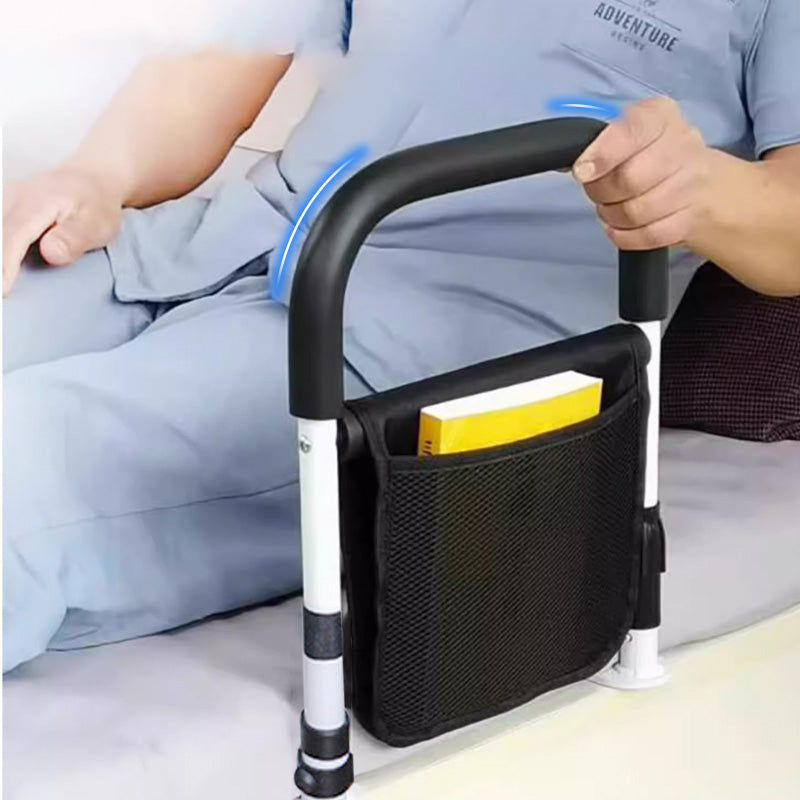 Bettgitter höhenverstellbar mit Aufstehhilfe und Tasche