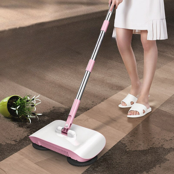Bodenwischer 3-in-1 mit Kehr-, Wisch- und Sammelfunktion