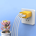 USB fast charger 4 ports – 65W and 120W with USB-C and USB-A