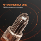 Spark Plug D8TC Three-Electrode System for Engine