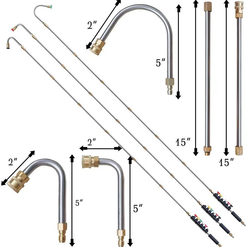 Telescopic Extension Rod for Pressure Washer