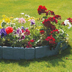 Gartenzaun Kunststein – Einfache Beetumrandung