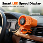 Auto ventilator with clamp mount – 3 speed settings