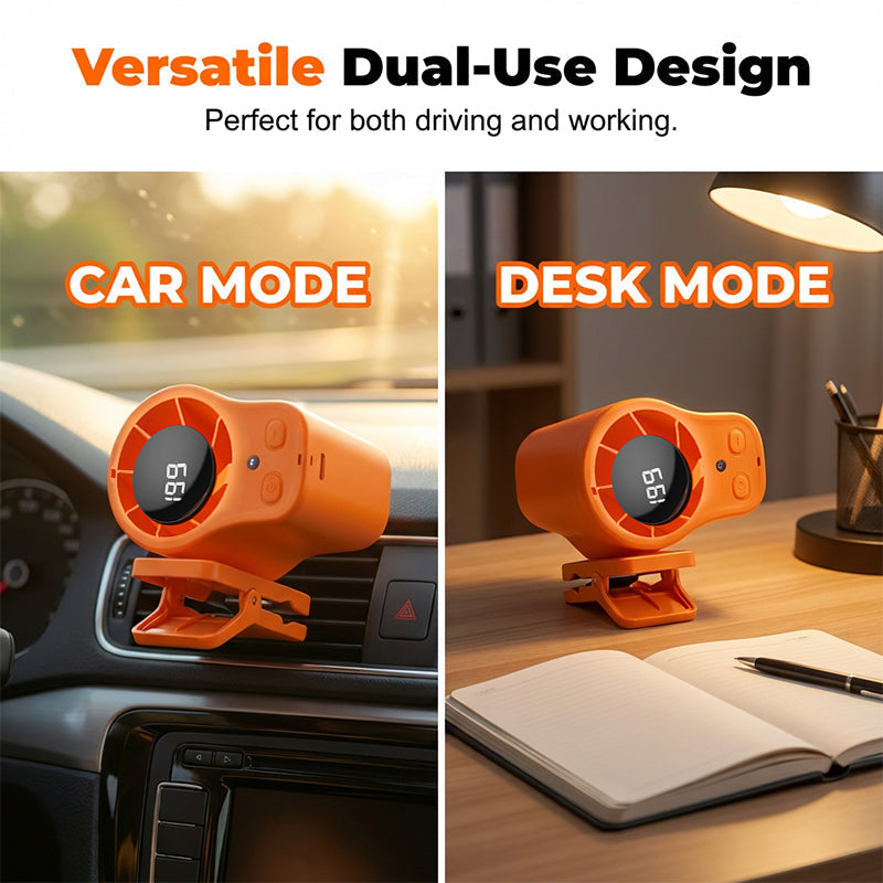 Auto ventilator with clamp mount – 3 speed settings