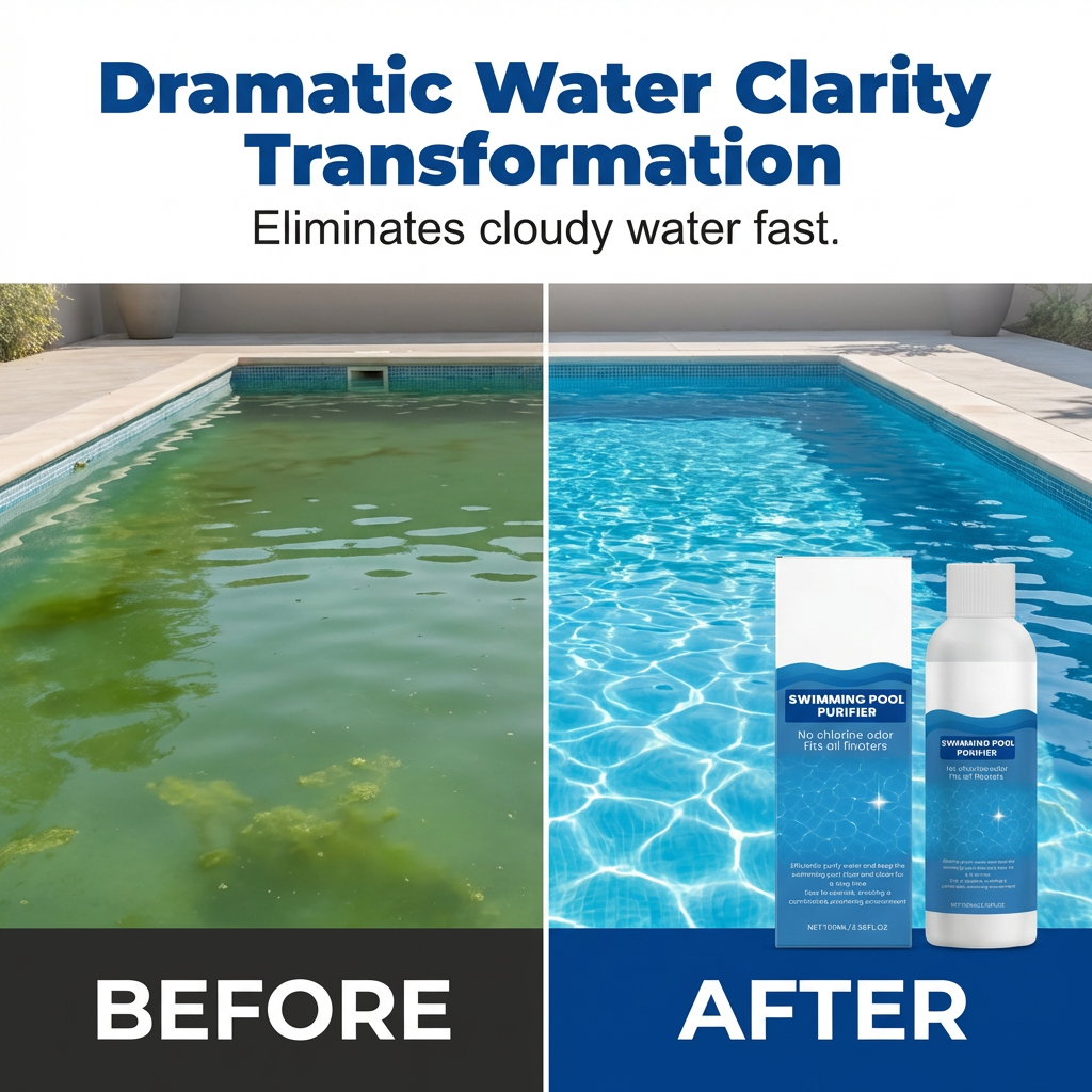 Pool-Reinigungsflüssigkeit 100 ml chlorfrei