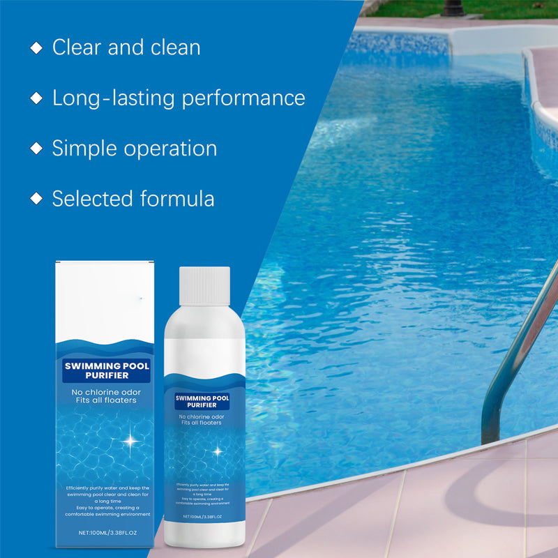 Pool-Reinigungsflüssigkeit 100 ml chlorfrei