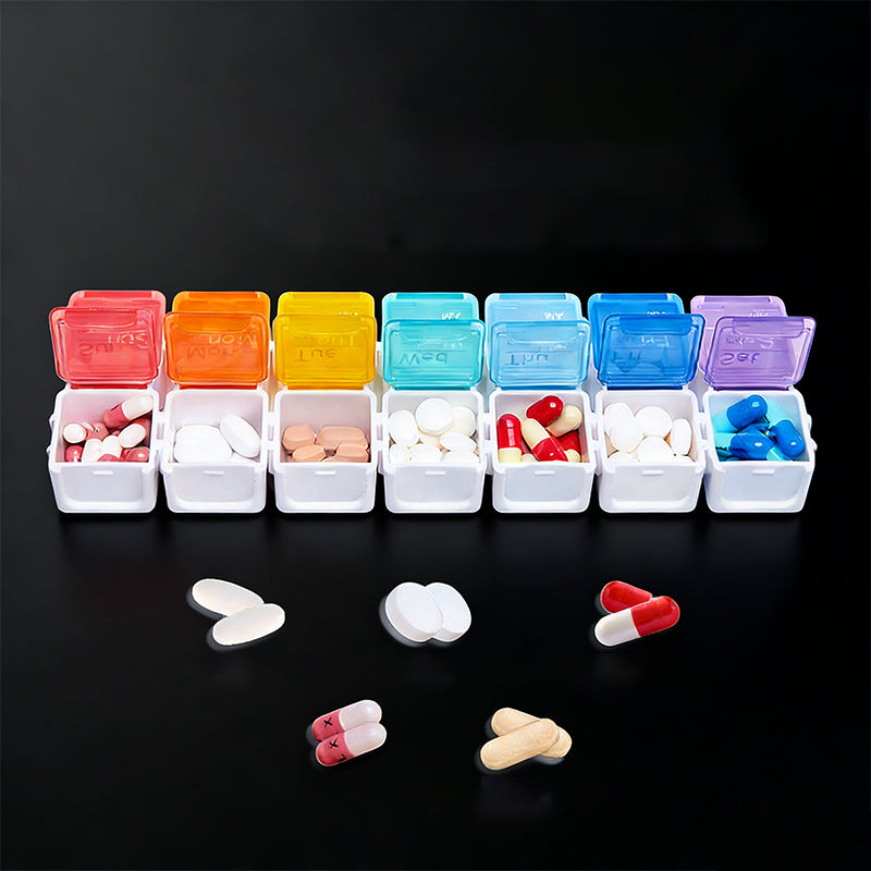 Digital pillbox with timer – 4 alarms and large buttons