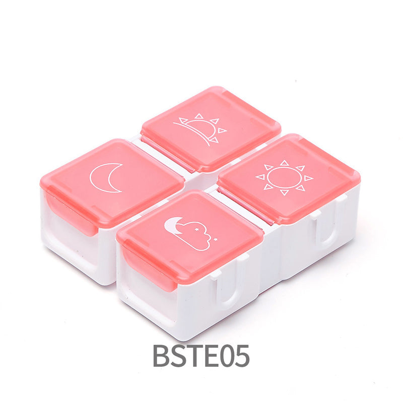 Digital pillbox with timer – 4 alarms and large buttons