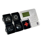 Digital pillbox with timer – 4 alarms and large buttons