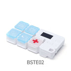 Digital pillbox with timer – 4 alarms and large buttons