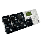 Digital pillbox with timer – 4 alarms and large buttons