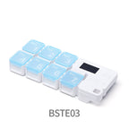 Digital pillbox with timer – 4 alarms and large buttons