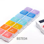 Digital pillbox with timer – 4 alarms and large buttons