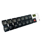 Digital pillbox with timer – 4 alarms and large buttons