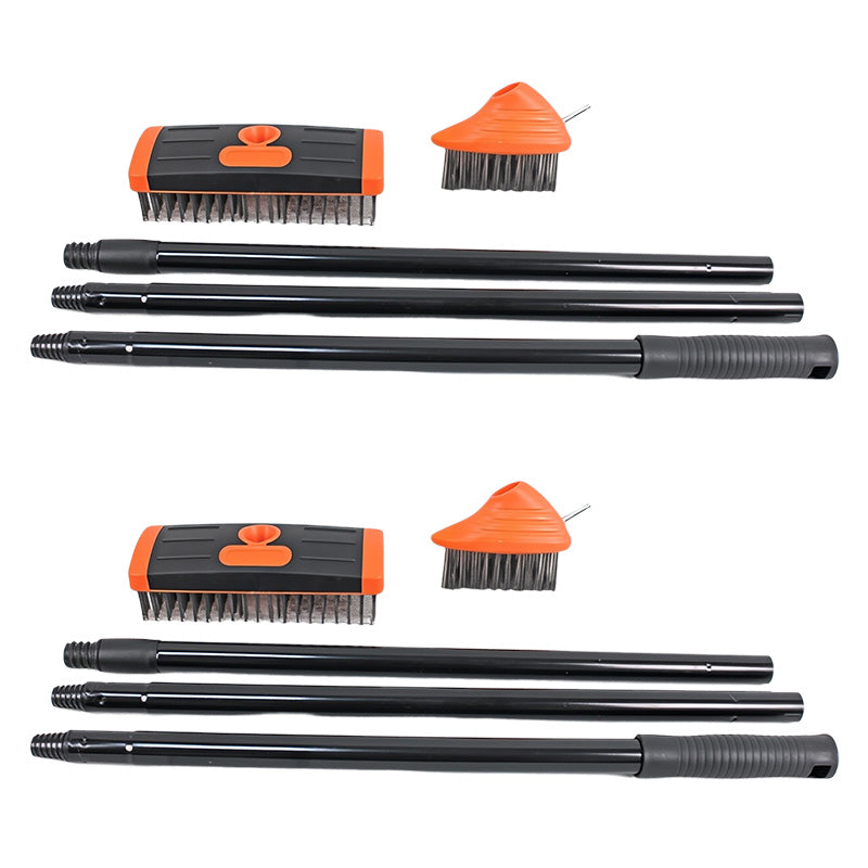 Weed brush 3-in-1 with adjustable handle 117 cm