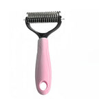 Undercoat brush double-sided for dogs and cats