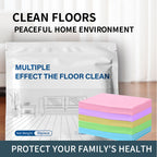 Concentrated floor cleaning tablets in 5 colors